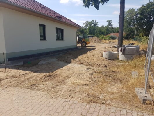 Bild von einer Grundstücksverschönerung Einfamilienhaus Pretzien